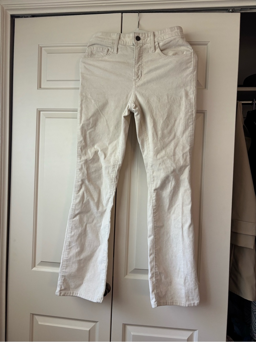 Levi's White Straight-Leg Jeans